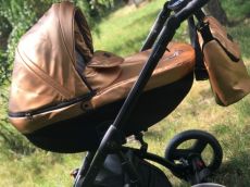 Дитяча коляска 2 в 1 VERDI Mirage Limited 9023-VLM2V1-G1, gold